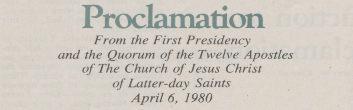 1980 Proclamation Image